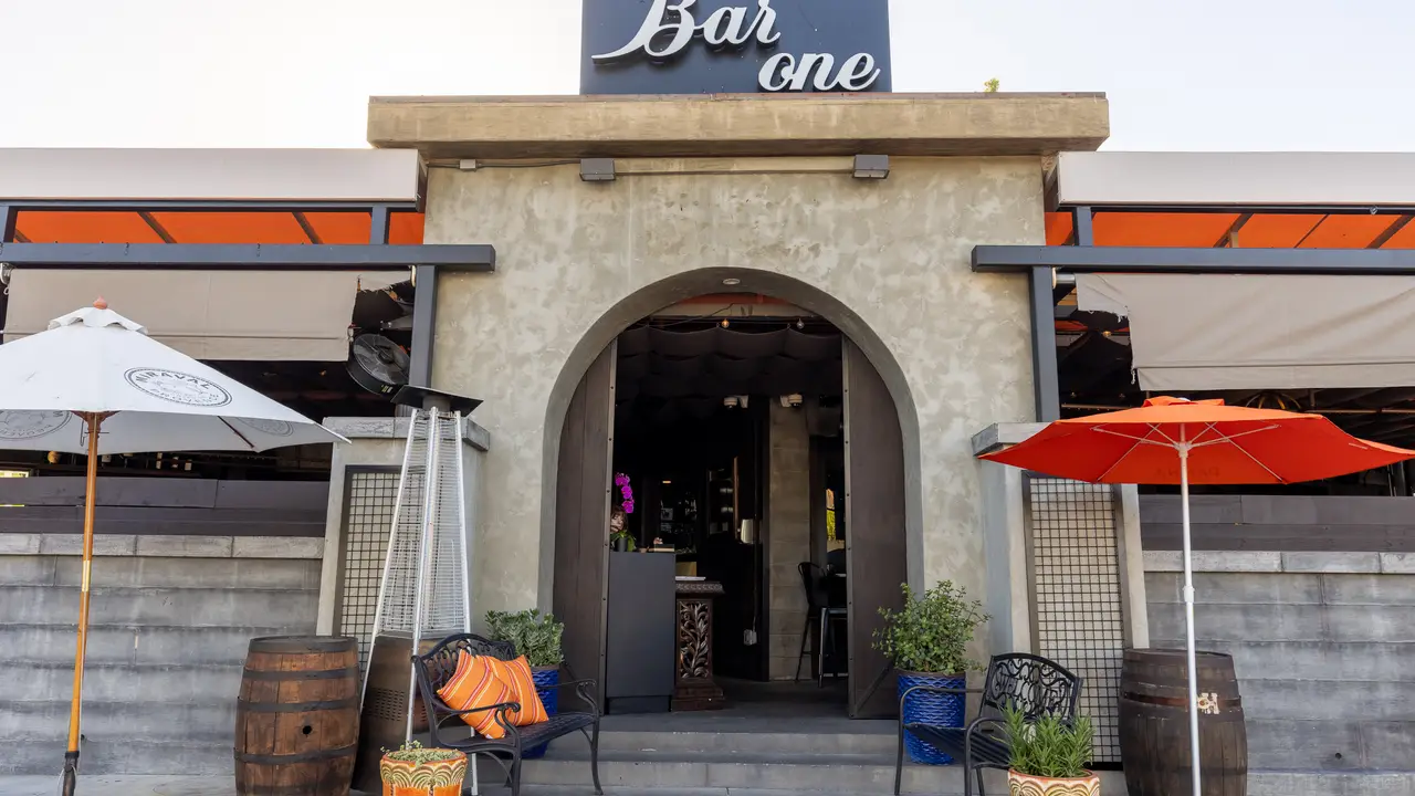The front of the restaurant. - Bar One by Il Barone, Newport Beach, CA