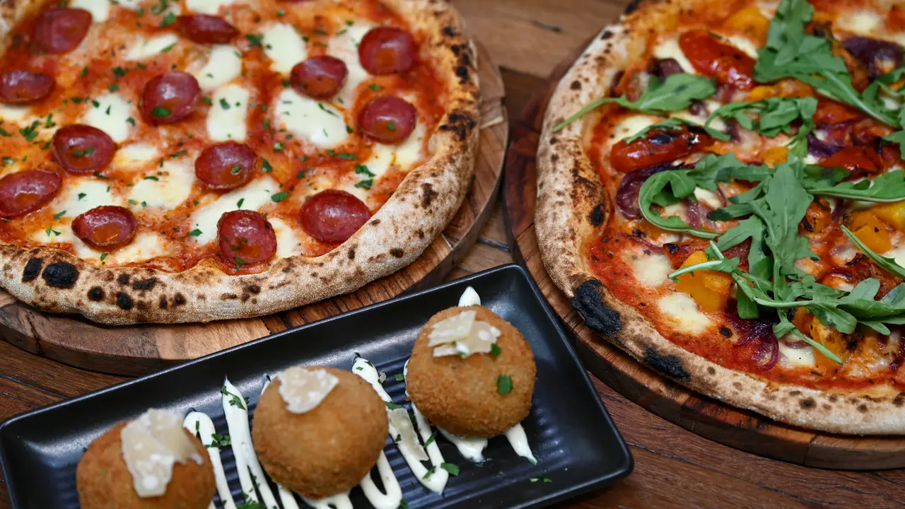 Mouthwatering wood-fired pizza and craft beers. - Future Magic Brewing Co., East Brisbane, AU-QLD