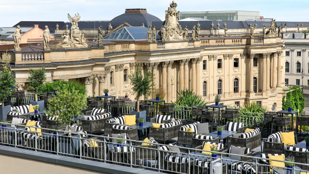 The Rooftop Terrace Restaurant Berlin, BE Book on OpenTable
