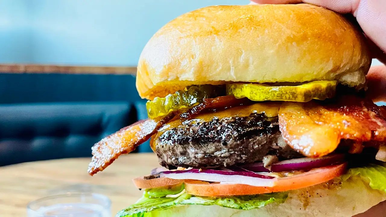 Bankhead wagyu burger, full of flavor Bankhead wagyu burger, full of flavor - Bankhead Brewing, Fort Worth, TX