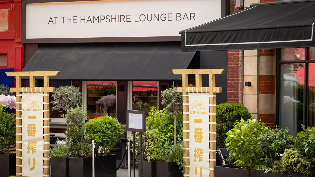 At the Hampshire Lounge Bar - At The Hampshire Lounge Bar, London, Greater London