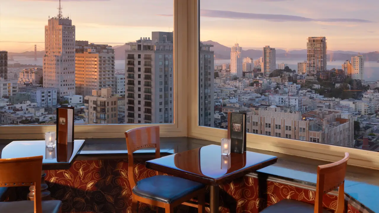 San Francisco's #1 Hotel Bar with legendary views - Top of the Mark, San Francisco, CA