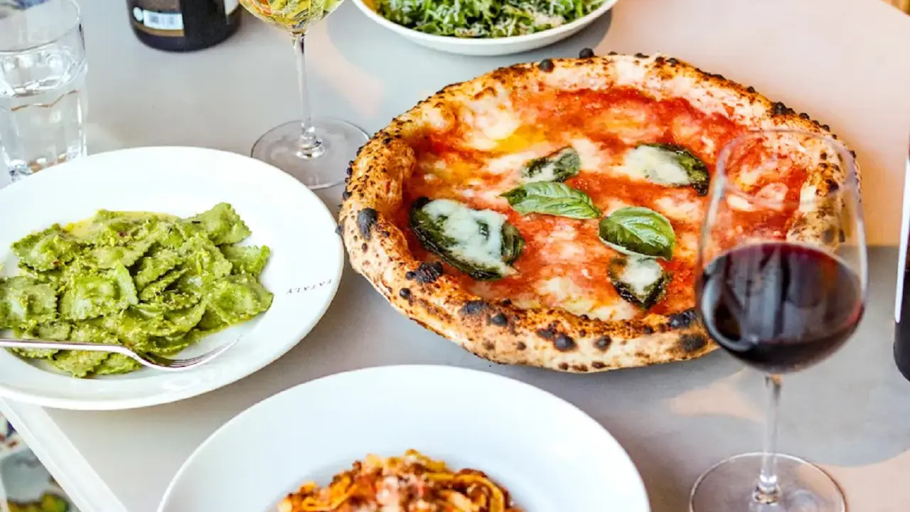La Pizza & La Pasta Eataly Sherway Gardens Toronto Book on
