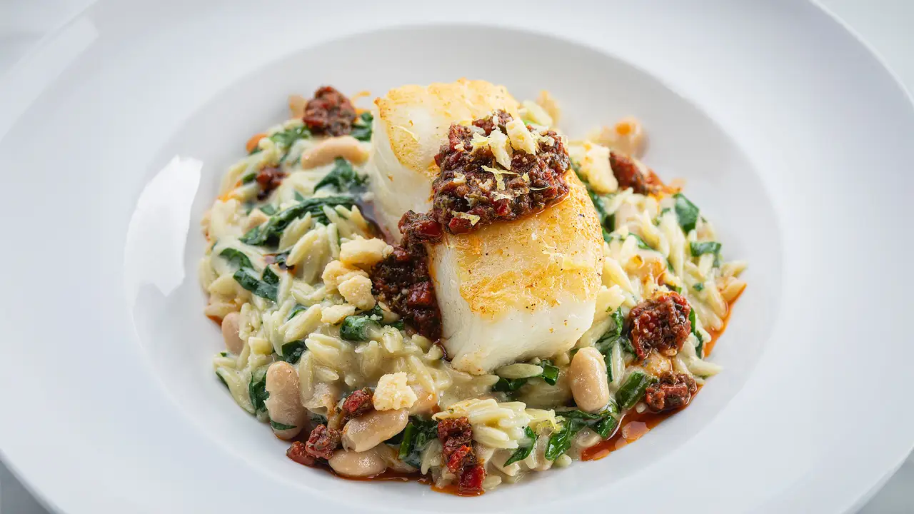 Roasted Chilean Sea Bass - Cooper's Hawk Winery & Restaurant - Town & Country, Town and Country, MO