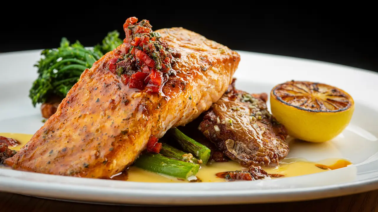 Smoked Chili Roasted Salmon - Cooper's Hawk Winery & Restaurant - Town & Country, Town and Country, MO