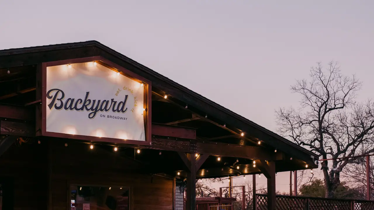 Restaurante Backyard on Broadway San Antonio, , TX OpenTable