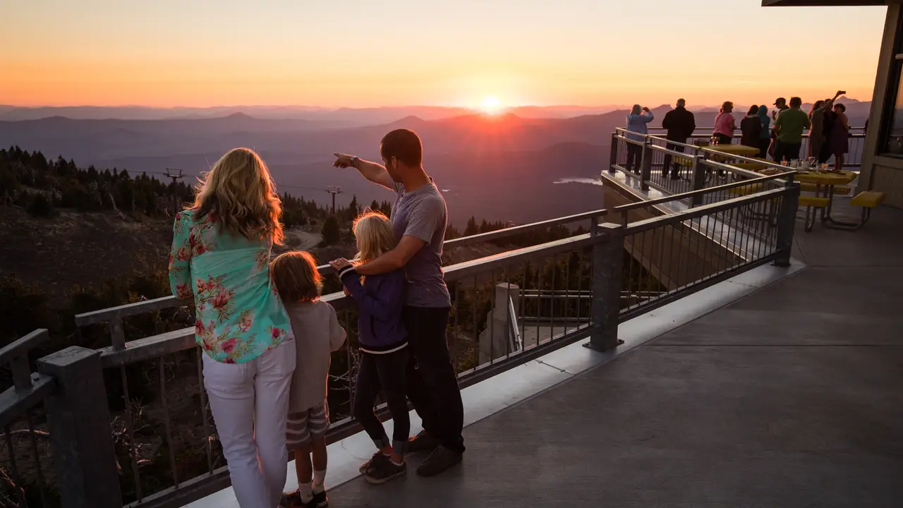 Sunset Dinners at Mt. Bachelor, Bend, OR