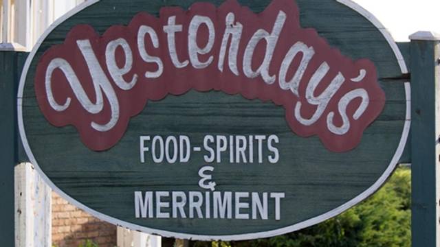 A photo of Yesterday's Food & Spirits restaurant