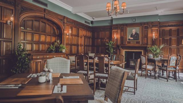 Een van The Oakfield restaurant
