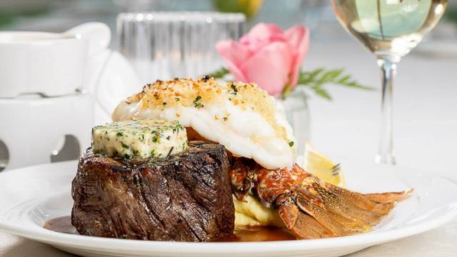 A photo of Ruthie's Steak & Seafood at Riverside Casino & Golf Resort restaurant