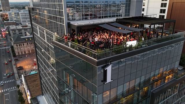 A photo of Harriet's Rooftop restaurant