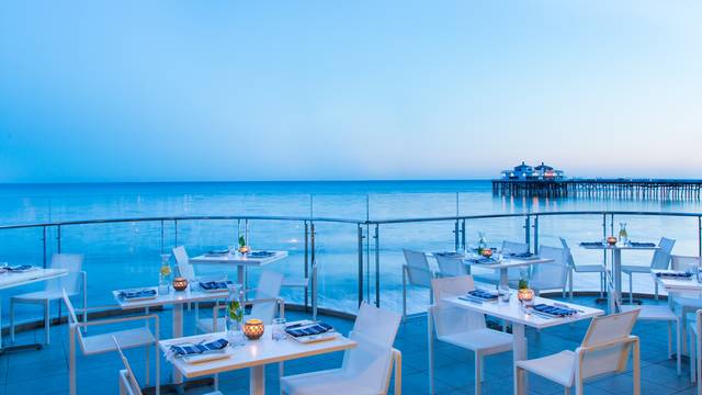 Une photo du restaurant Carbon Beach Club Restaurant (The Dining Room) @ Malibu Beach Inn