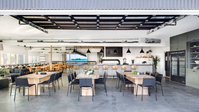 Una foto del restaurante Station Craft Brewery + Kitchen