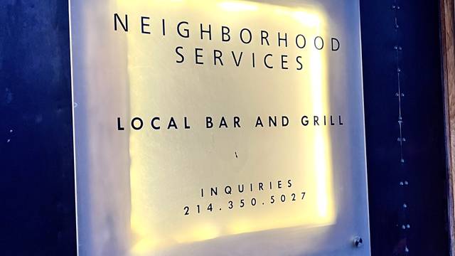 Une photo du restaurant Neighborhood Services - Lovers