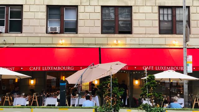 Cafe Luxembourg Restaurant New York Ny Opentable - Luxembourg Restaurant New York City
