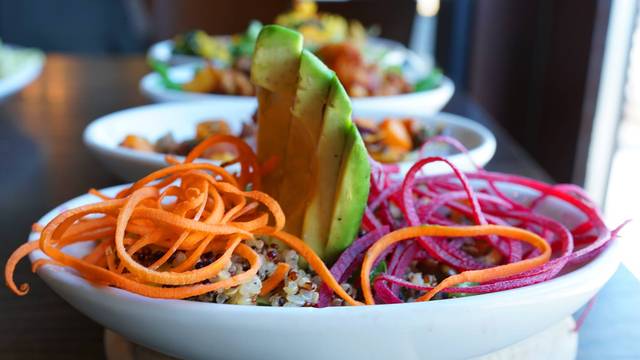 The Herb Box - showing our tried-and-true chicken avocado chop