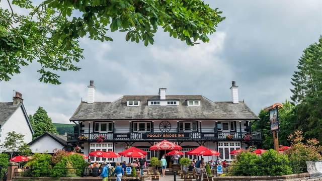 Een van Pooley bridge inn restaurant