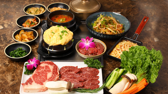 Een van WOODAM KOREAN BBQ restaurant