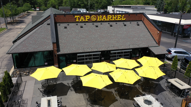 Een van Tap & Barrel Grill restaurant