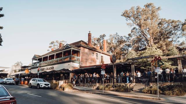 Una foto del restaurante The Grand Hotel Warrandyte