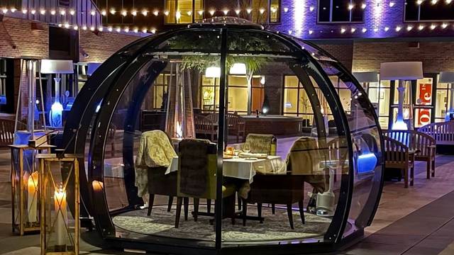 Una foto del restaurante H Hotel Dining Pods