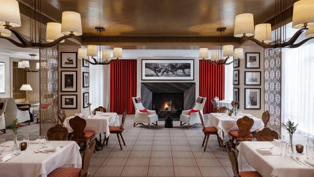A photo of Goldener Hirsch restaurant