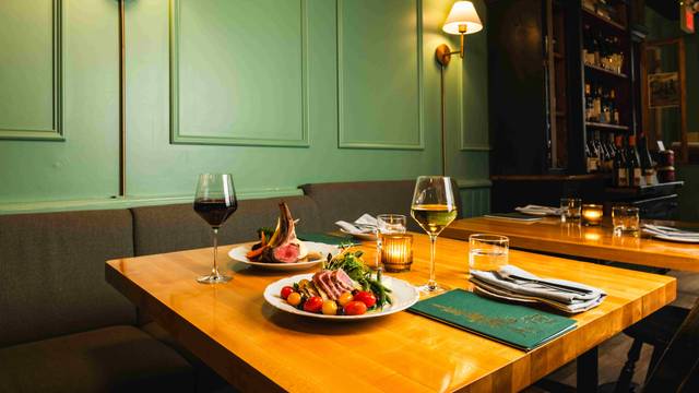 Una foto del restaurante Mono Cliffs Inn