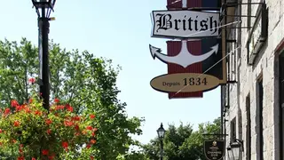 A photo of The British Hotel restaurant