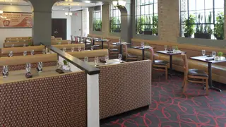 Een foto van restaurant 123 West at Crowne Plaza Indianapolis - Union Station