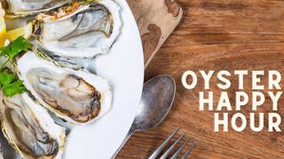 $1 Happy Hour Oysters 5pm-6pm and 9pm-10pm foto