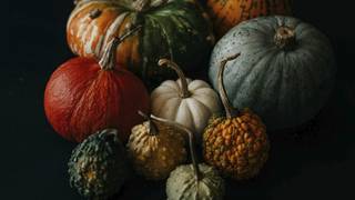 A festive Italian Thanksgiving feast photo