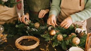 Wreath-Making Masterclass & Afternoon Tea photo