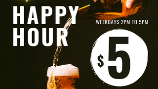 Happy Hour $5 Wine and Beer Specials! photo