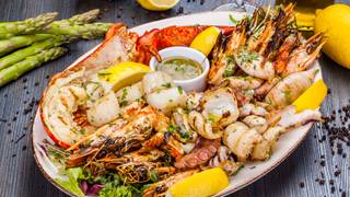 Christmas Special Seafood Platter Foto