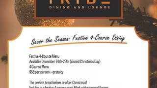 Christmas Week Menu Photo