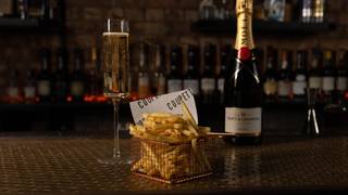 Champagne + Fries | Soft Serve at £10 Photo