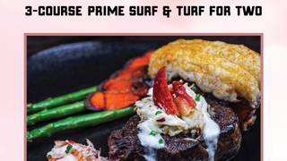 Valentine's 3-Course Prime Surf & Turf for Two photo