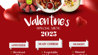 Valentine Offer - Enjoy complimentary Mango Lassi photo