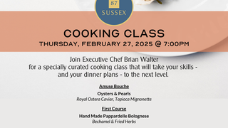 Cooking Class w/ Executive Chef Brian Walter photo