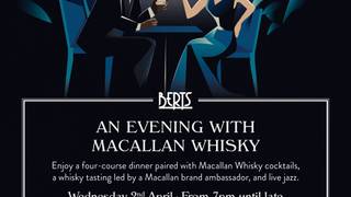 🥃 Macallan Whiskey Dinner 🥃 £99.50pp Foto