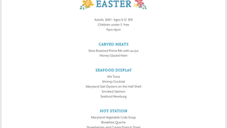 Easter Brunch Buffet at Marlin Moon Photo