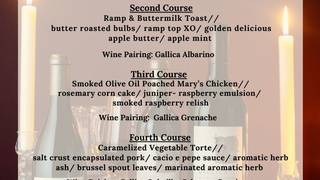 Franck's X Gallica Wine Dinner foto