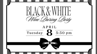 Black & White Wine Pairing Party photo