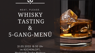 Whisky Tasting Dinner mit 4 Gang Menü  21.03.2025 photo