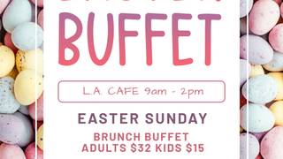 Easter Brunch Buffet at LA Cafe foto