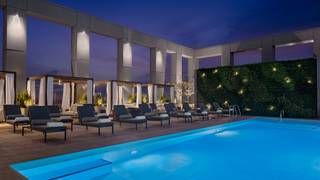 Evening Rooftop Cabana foto