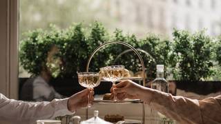 Bubbles afternoon tea foto
