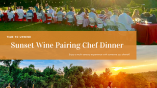 Sunset Wine Pairing Chef Dinner foto