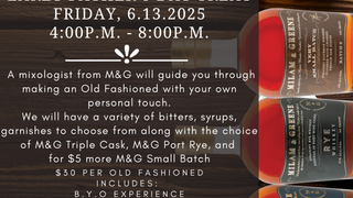 Build Your Own Old Fashioned with Milam & Greene foto