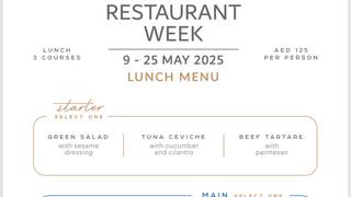 Dubai Restaurant Week Lunch foto